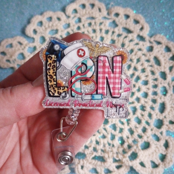 Licensed Practical Nurse Badge Reel - Picture 5 of 7